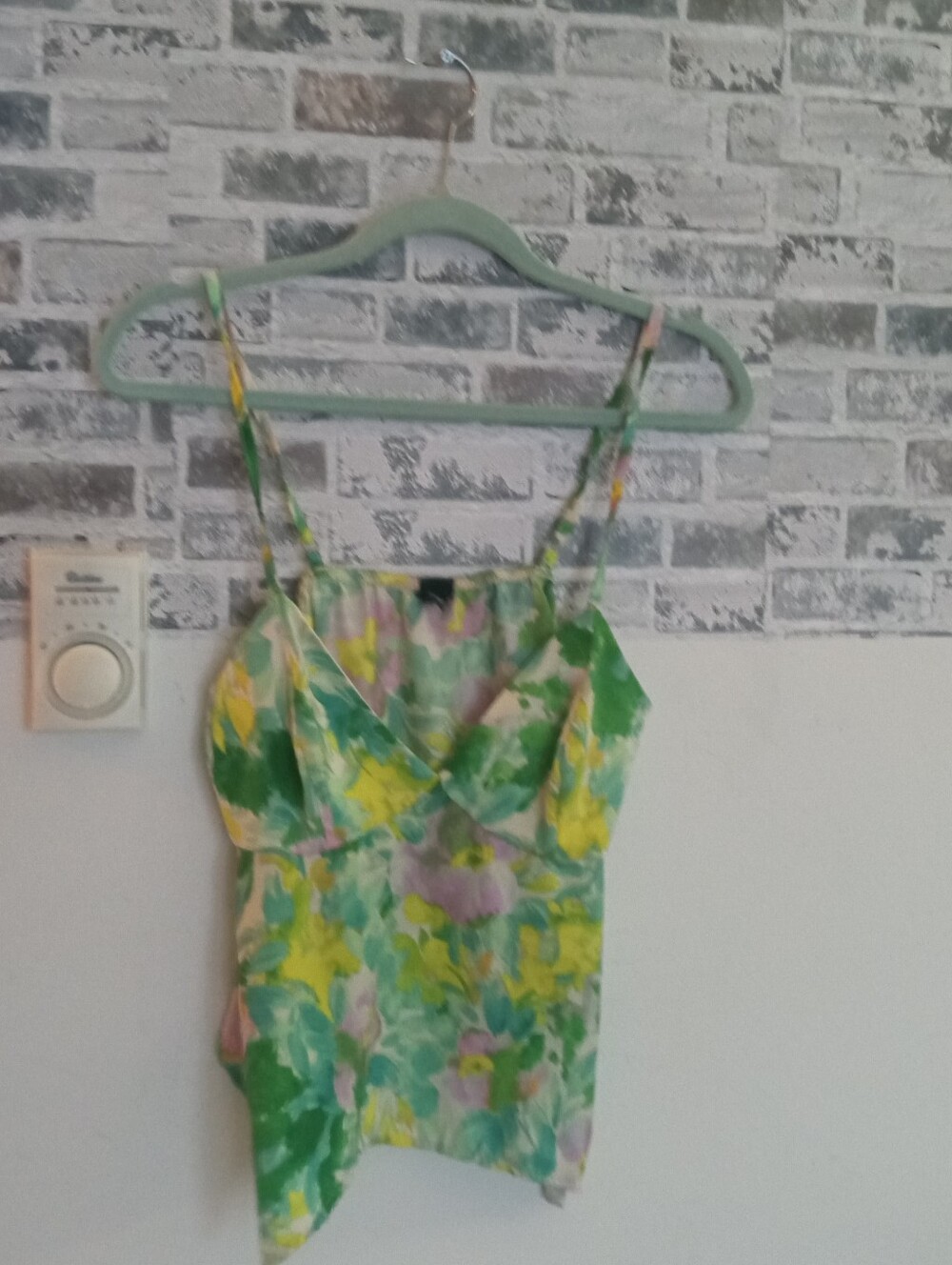 wild fable Green Yellow Floral Cami Top